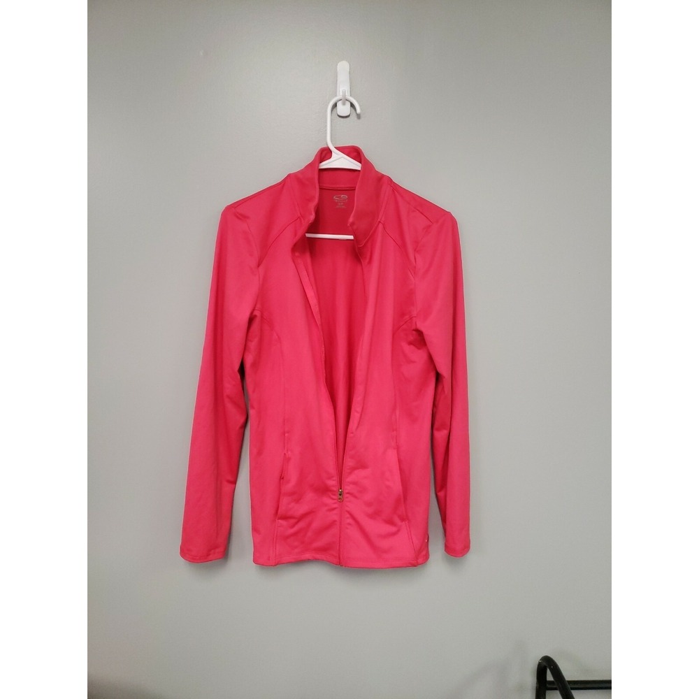 Champion Women's Pink Full Zipโ Mobile Dry Pink Active Jacket Size Small.